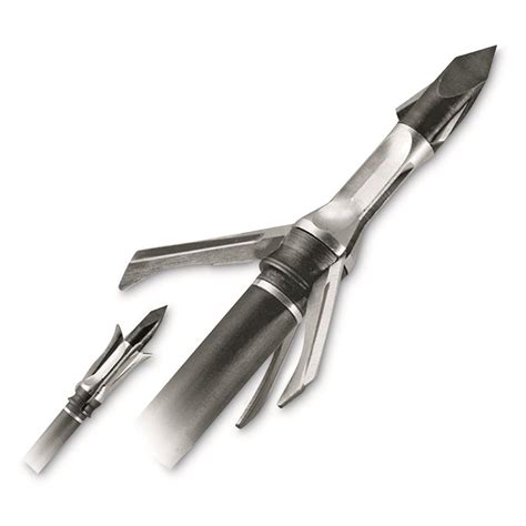 Grim Reaper Broadheads is the inventor of Razortip Technology - patented mini-tip blade(s) that greatly enhance penetration. . Grim reaper broadheads